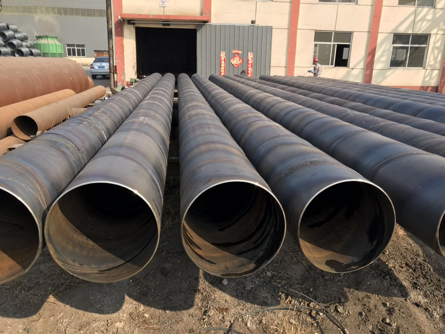 ERW Round steel pipes