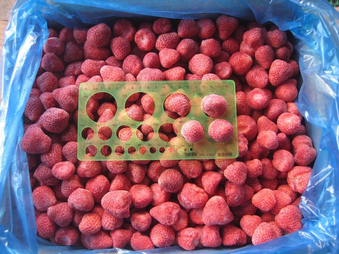 速冻草莓制造商，速冻草莓工厂，供应速冻草莓
