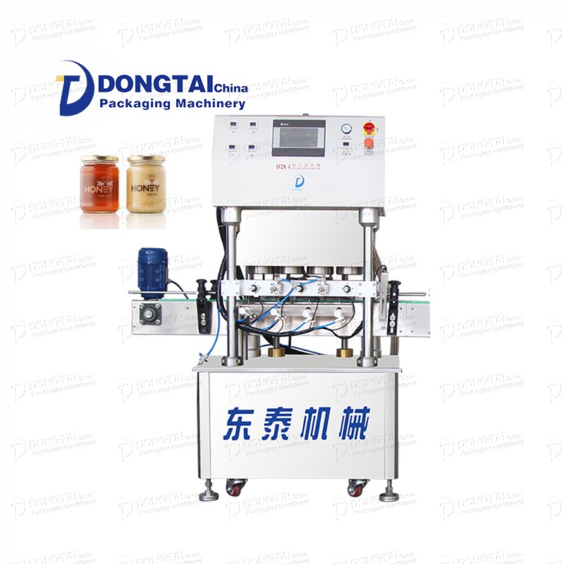 Automatic paste filling and capping machine