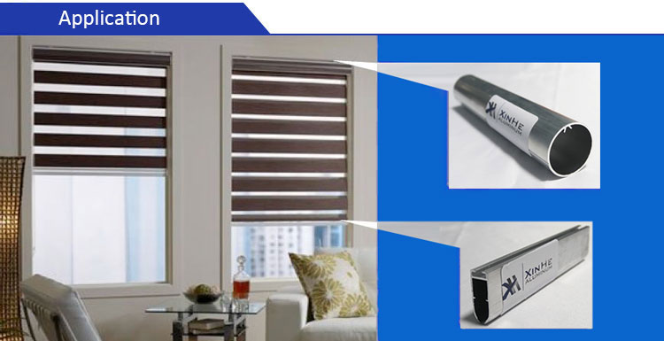 aluminium tube for blinds