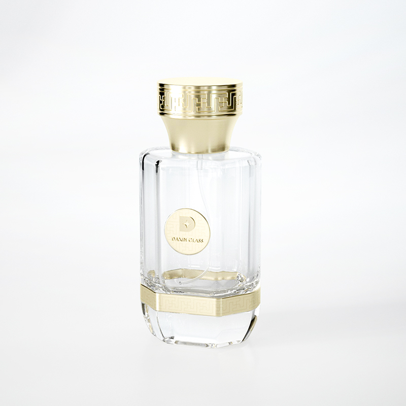 Supply Luxury Empty Perfume Bottle Ml With Gold Cap Wholesale