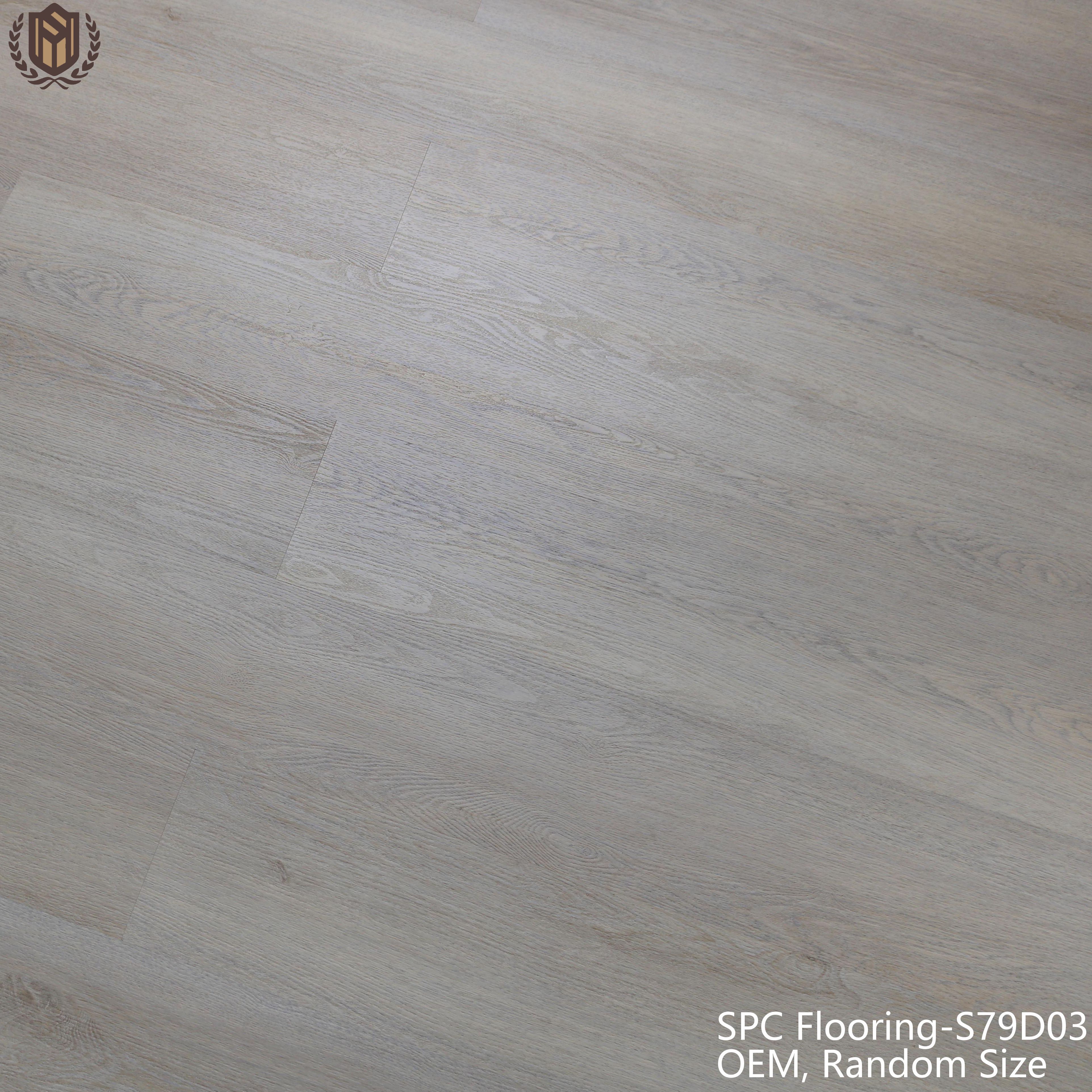 Supply Light Oak Rigid Core Fireproof Vinyl Plank Wholesale Factory