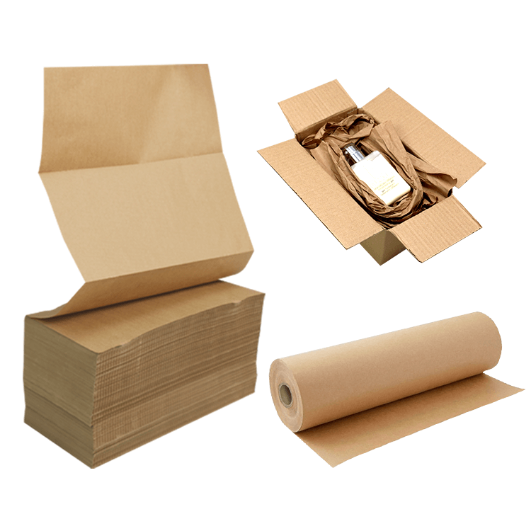 Supply High Productivity Box Filling Material Package Cushion Eco