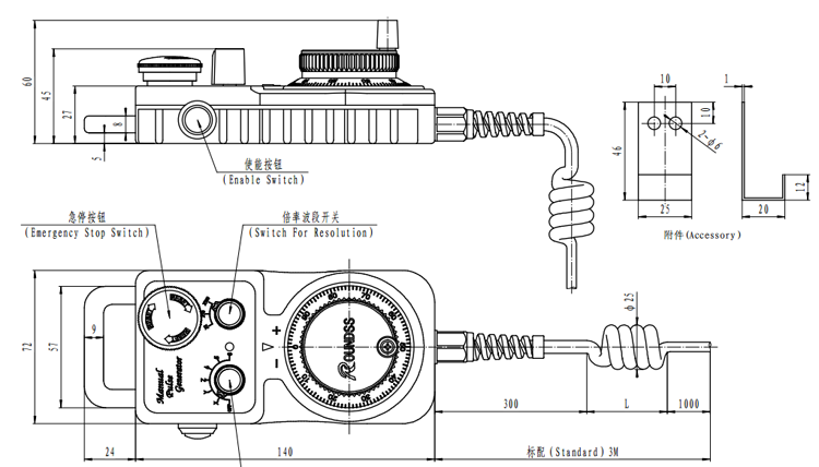 Hand-Wheel Pulse Generator