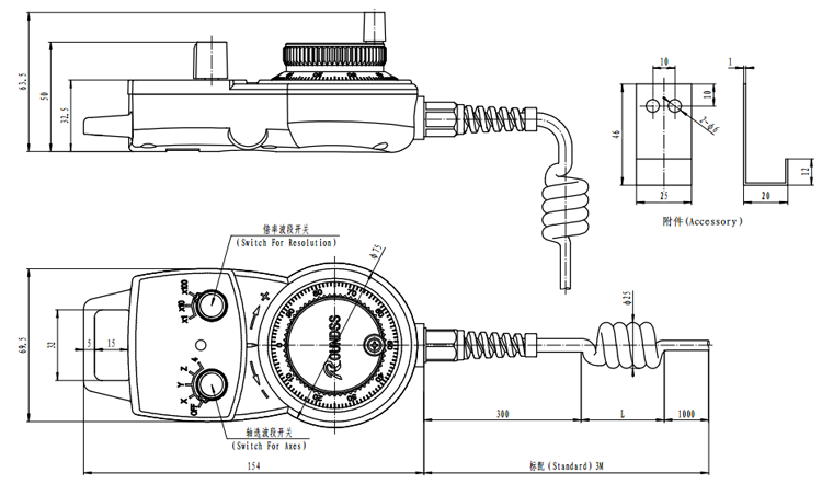 CNC Electronic Handwheel