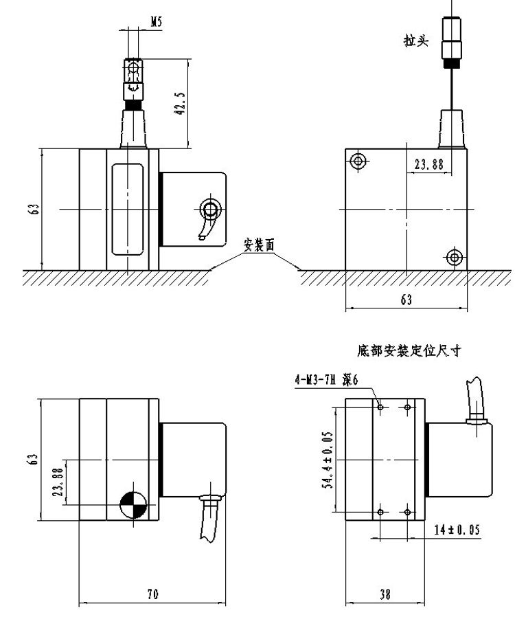 Displacement Sensor 0-10V