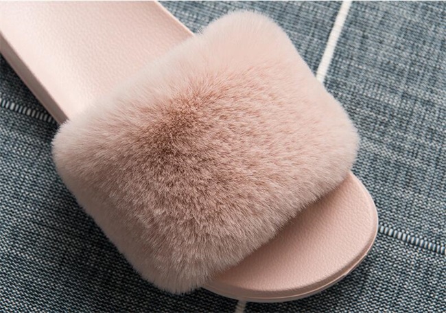 home infoor faux fur Slipper for Women