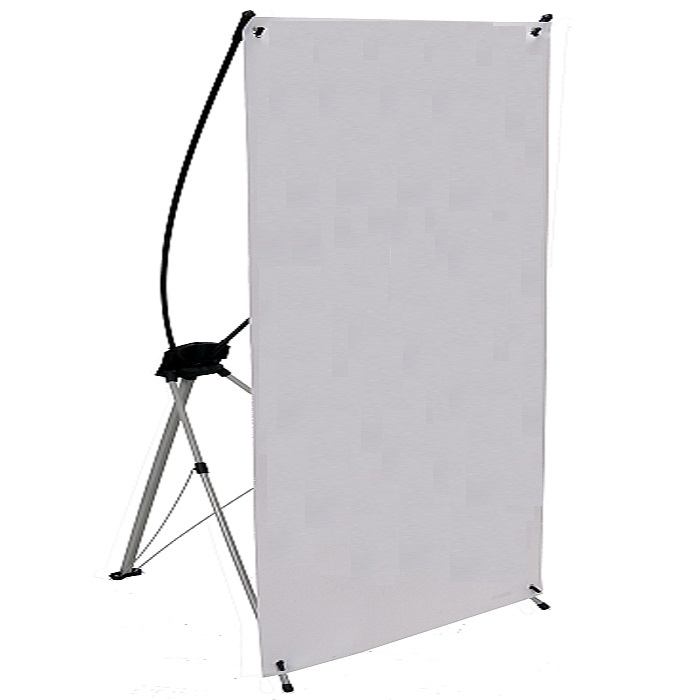 X Stand Banner Stand, Shrink X Poster Socle, Collapsible X Daybill Soclea