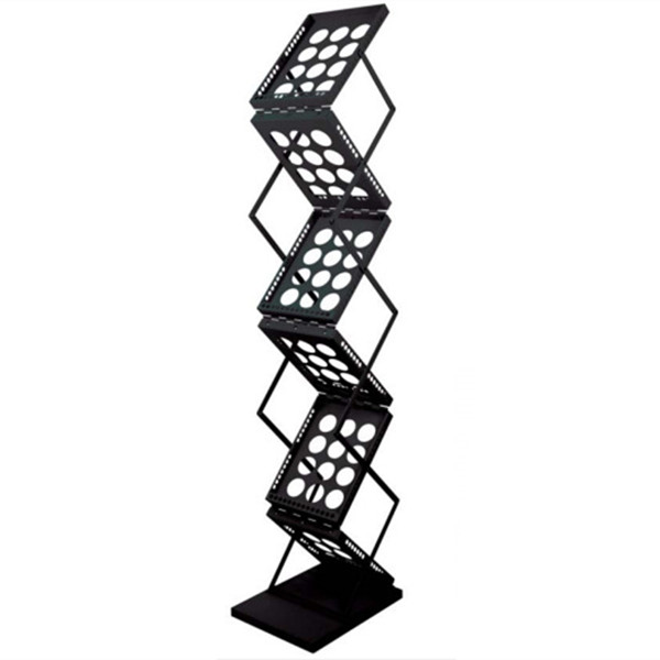 Zig Zag Brochure Holder, Flyer Alloy Stand, Book Alloy Stand