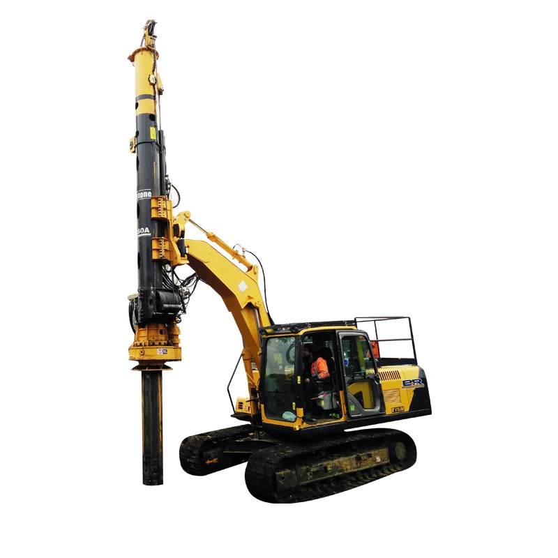 KR80A Hydraulic Rotary Piling Drilling Rig Machine