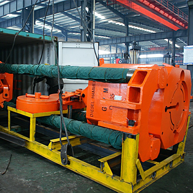 DD45 guide rod diesel pile pemandu kapal ke filipina