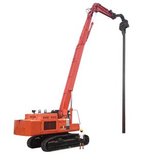 Ang Excavator Mounted Vibratory Hammer Pile Driver