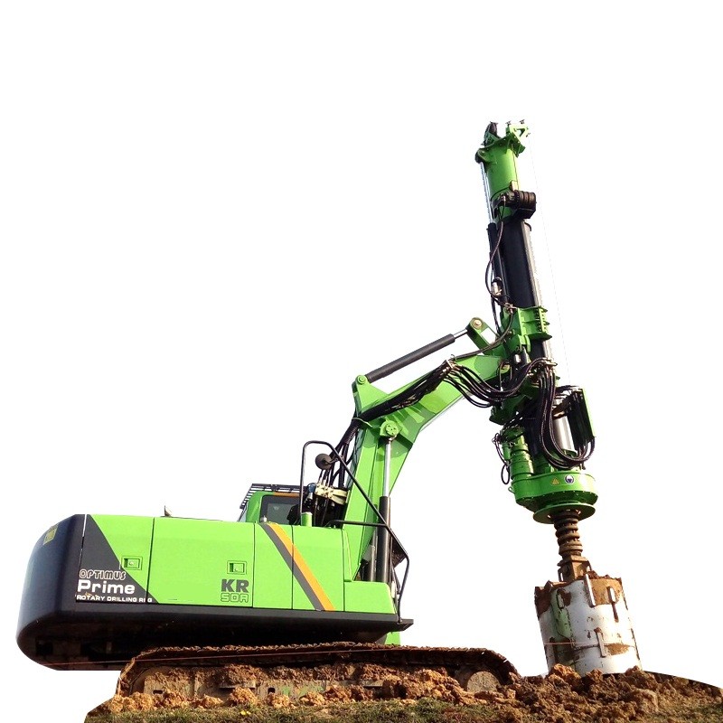 KR80A Hydraulic Rotary Piling Drilling Rig Machine