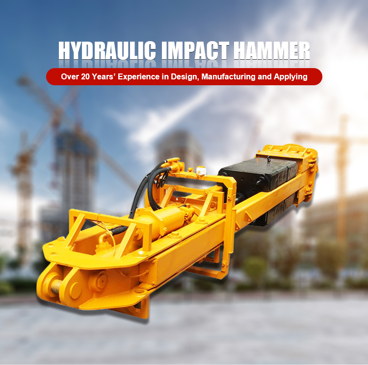 Hydrauling Steel Pipe Pile Driving Hammer