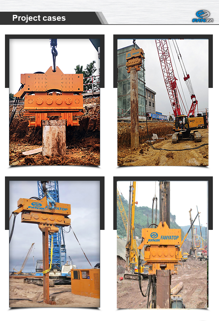 Hydraulic Vibrating Pile Hammer 