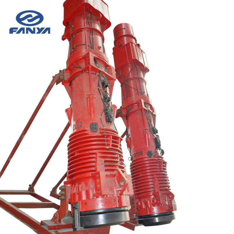 offshore type fixed vertical pile driving leads