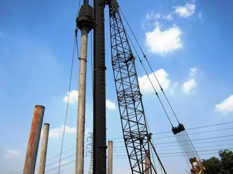 Guide Rod Diesel Pile Hammer