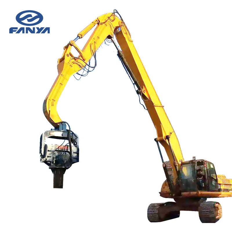 KN250 hydraulic excavator vibrating pile driver hammer