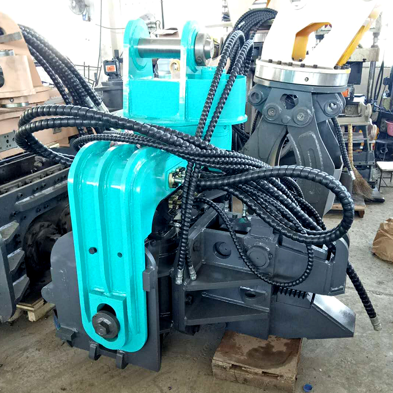 KN250 hydraulic excavator vibrating pile driver hammer