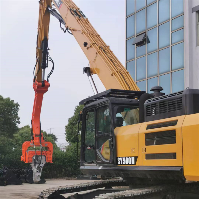 Palu getaran ekskavator penggerak tumpukan lembaran 30ton