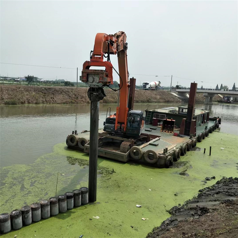 Martillo vibratorio hidráulico de 35 toneladas para excavadora