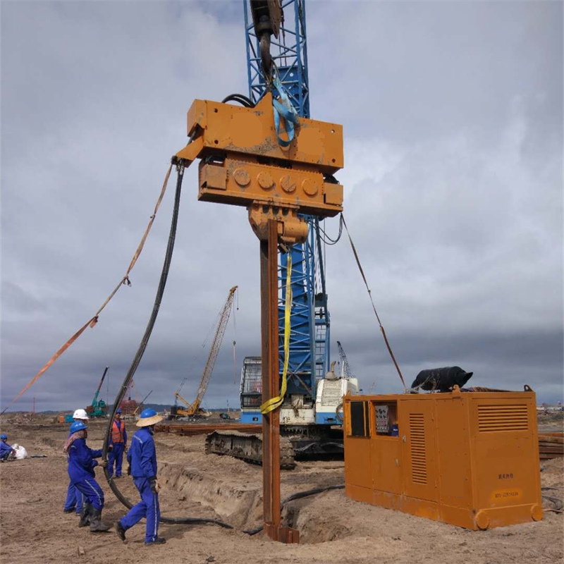 hydraulic vibrator piling driver hammer