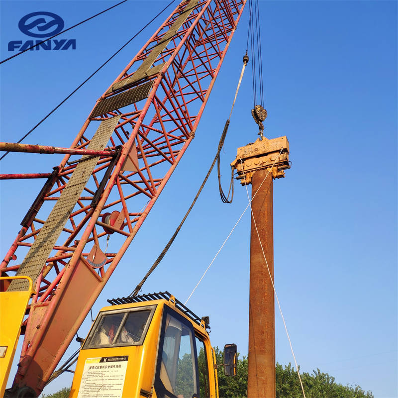 hydraulic vibrator piling driver hammer