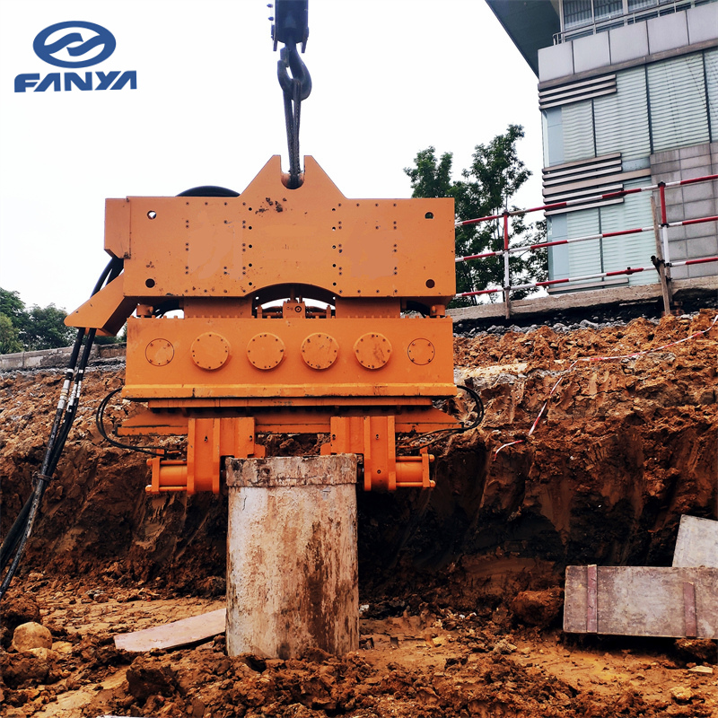 hydraulic vibrator piling driver hammer