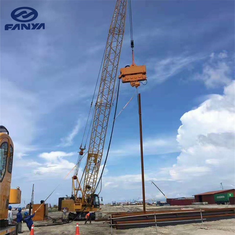 hydraulic vibrator piling driver hammer