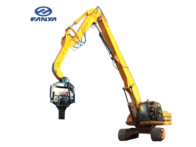Excavator Sheet Pile Driver
