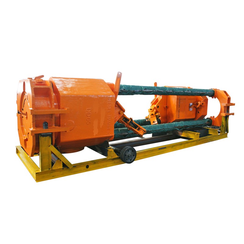 Diesel Powered Pile Driver Hammer