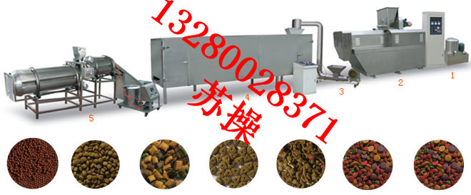 Automatic Pet food production processing line