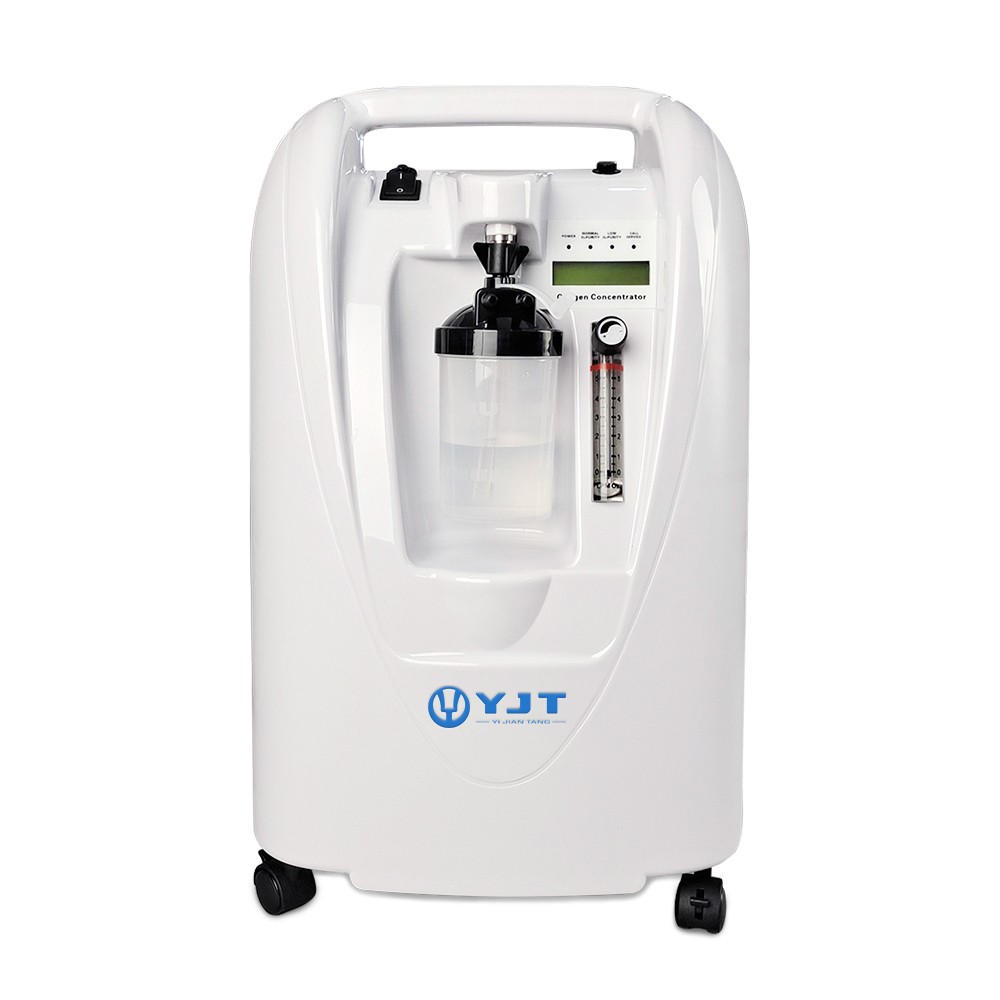 Concentrateur d'oxygène portable 5L, fonction de nébulisation, approuvé CE, soins à domicile mobiles