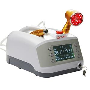 Dispositivo per terapia con apparecchiature laser a bassa frequenza