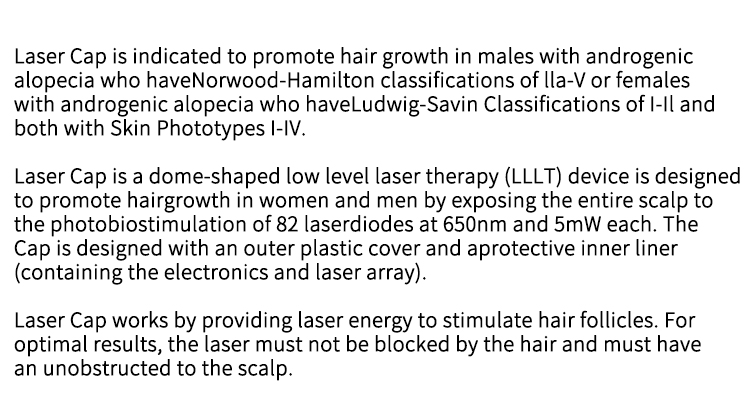 laser hair growth device