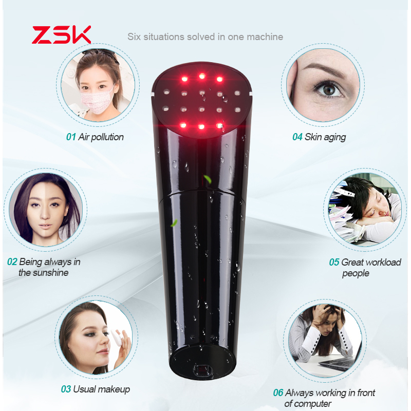 Handheld device for beauty