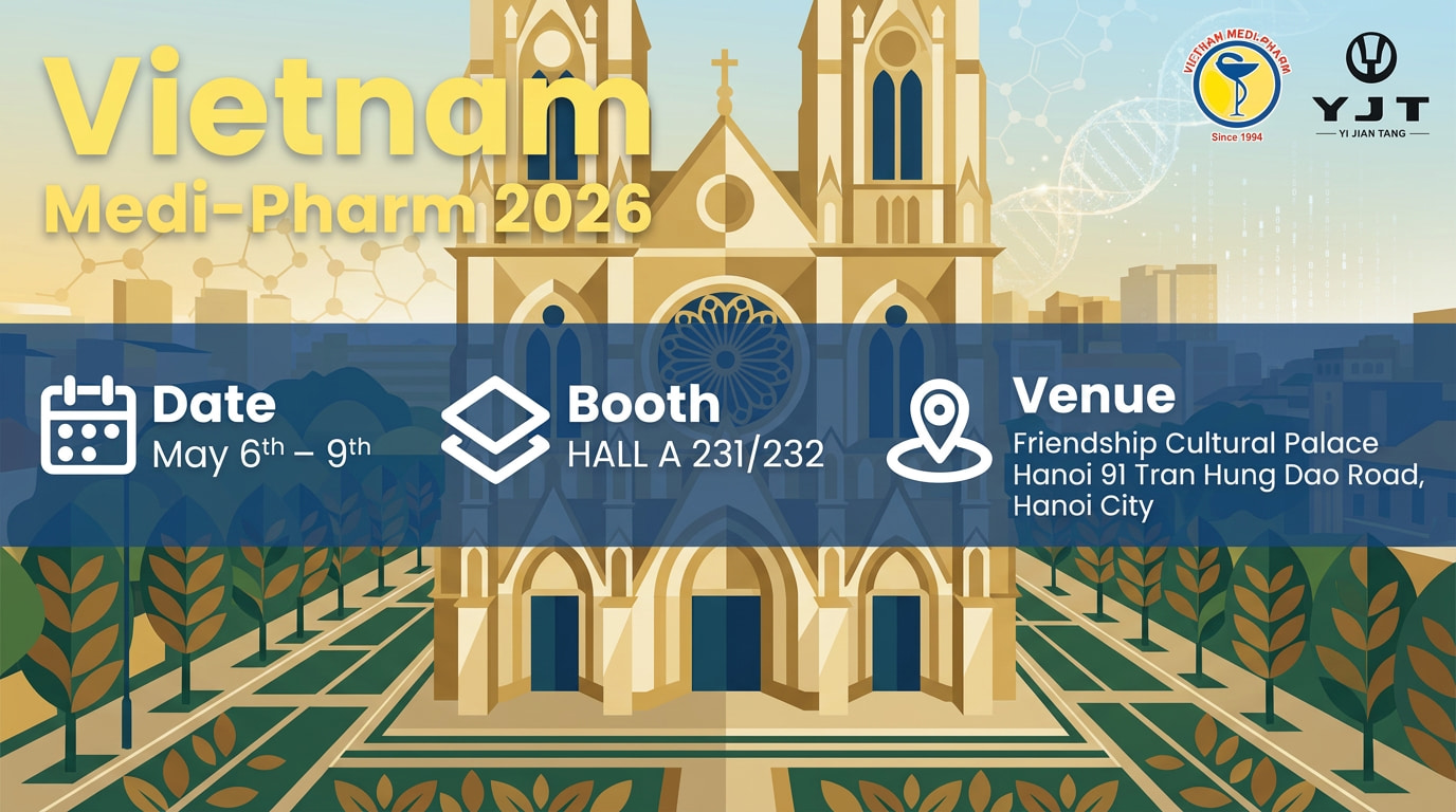 YJT ในงาน Vietnam Medi-Pharm 2026 | นวัตกรรมด้านการดูแลสุขภาพในฮานอย