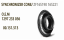 Cono sincronizzatore OEM NO 1297233056