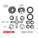 HINO HT125 Differential-Kits