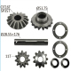 aftermarket part DIFFERENTIAL GEAR KIT OEM CODE BA401295-X suitable to DANA