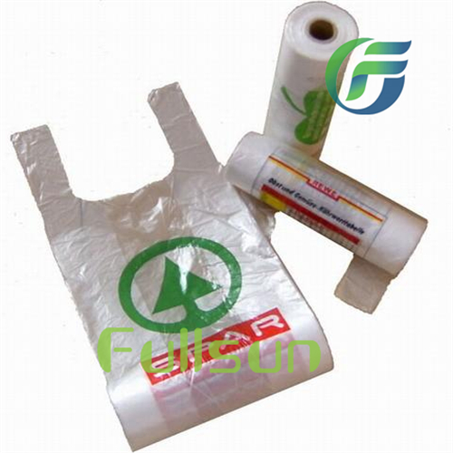Bolsas de compras de polietileno biodegradables
