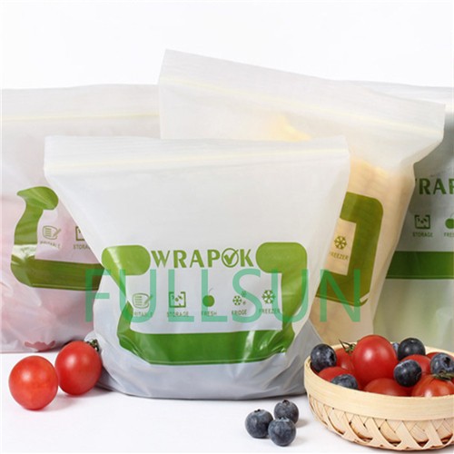 Sacs d'emballage alimentaire en plastique biodégradable