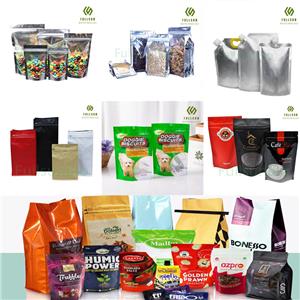 23 años de experiencia Bolsa plástica para envasado de alimentos Bolsa de pie Café Té Dulces Snack para mascotas Biodegradable Reciclable Zip-Lock Bolsa compuesta reutilizable