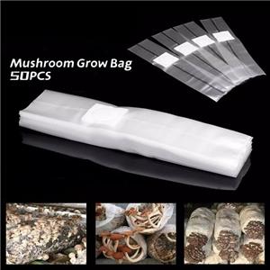 Sac de culture de sac respirant de champignon comestible personnalisé en plastique Sacs de champignon respirants de champignon comestible
