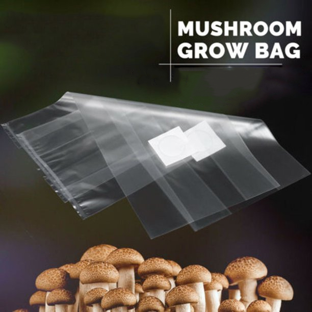 Pilzbeutel 60um 80um Autoklavierbar 0,2 Mikron Hohe Temperaturbeständigkeit Langlebig Starke Pflanze Grow Bag Anbau Pilzbeutel