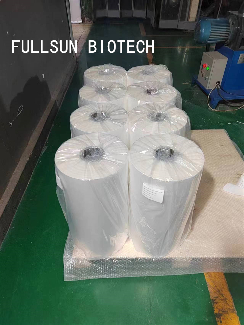 Biodegradable Heat Shrink Roll Film wrapping film Manufacturers, Biodegradable Heat Shrink Roll Film wrapping film Producers, Best Quality Biodegradable Heat Shrink Roll Film wrapping film