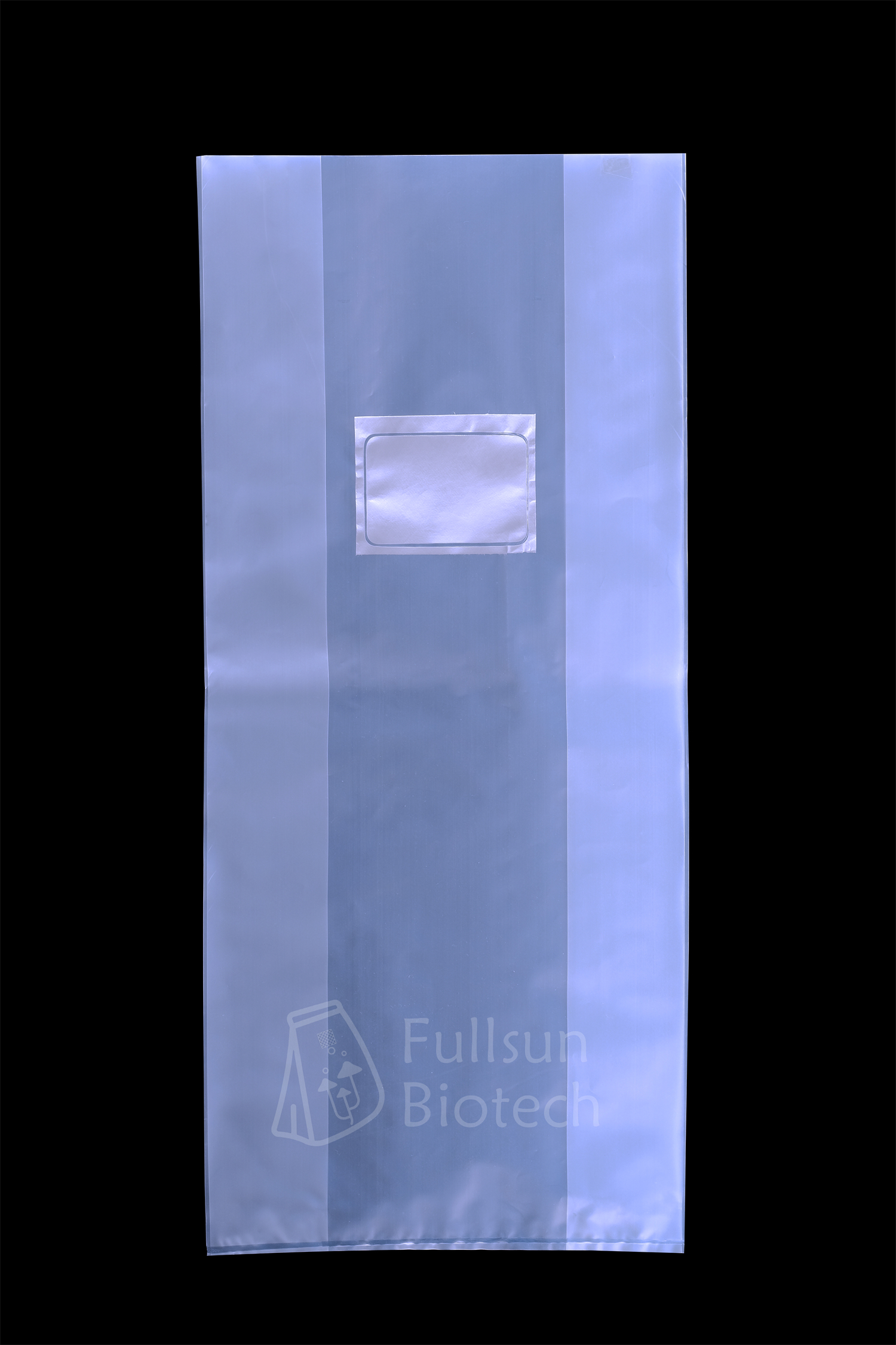 Bolsa de sustrato de puerto de inyector de planta de filtro PP de hongo Shiitake de plástico para cultivo de setas
