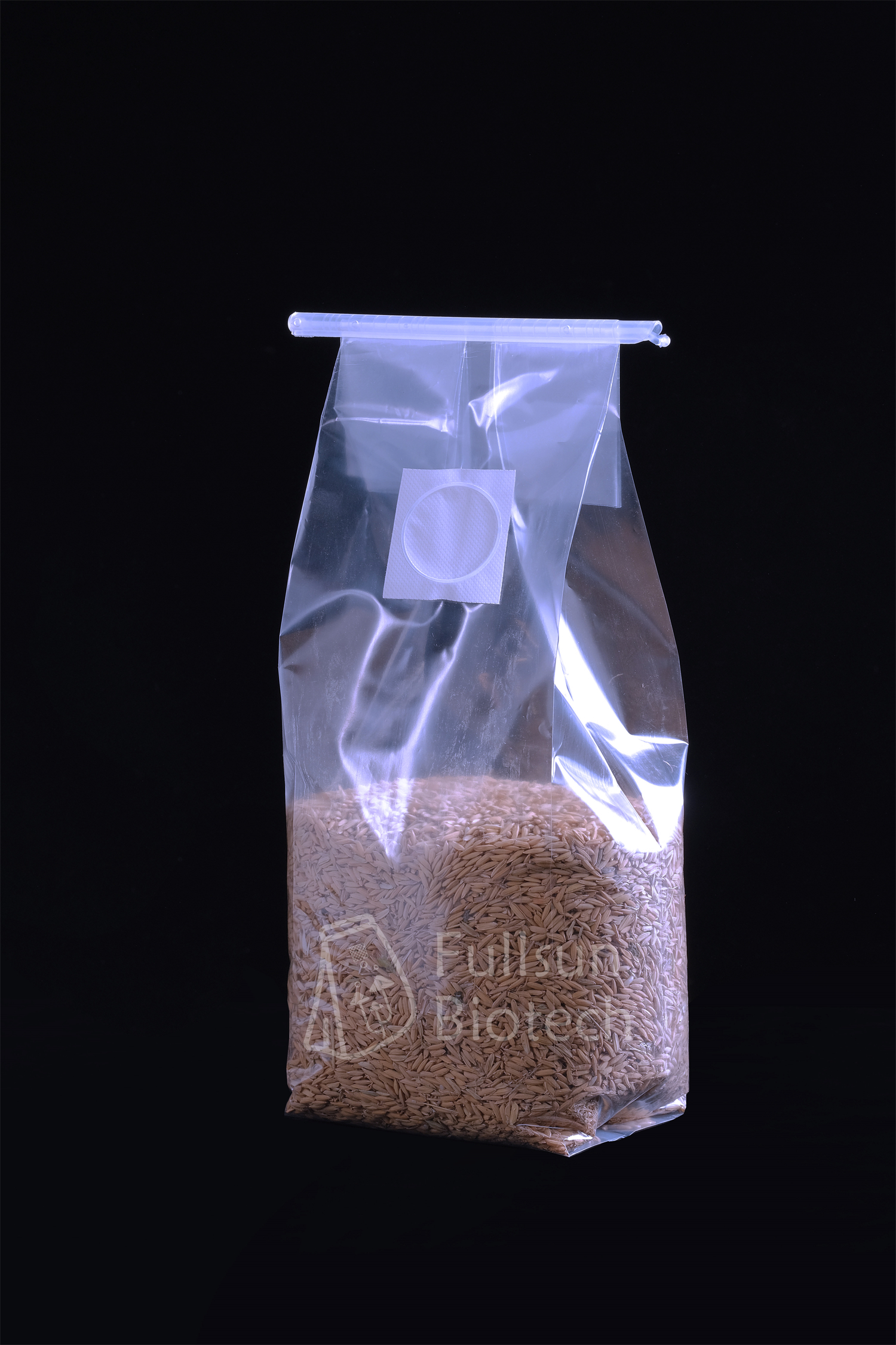 プラスチック包装菌類キノコスポーンバッグカスタマイズ可能なサイズフィルターフィルター通気性キノコ栽培バッグ