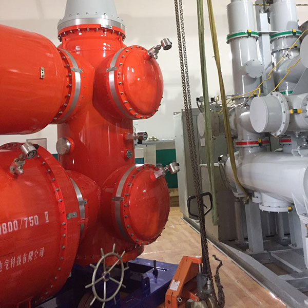 Sistemas de prueba de CA HV con aislamiento de gas para pruebas de fábrica