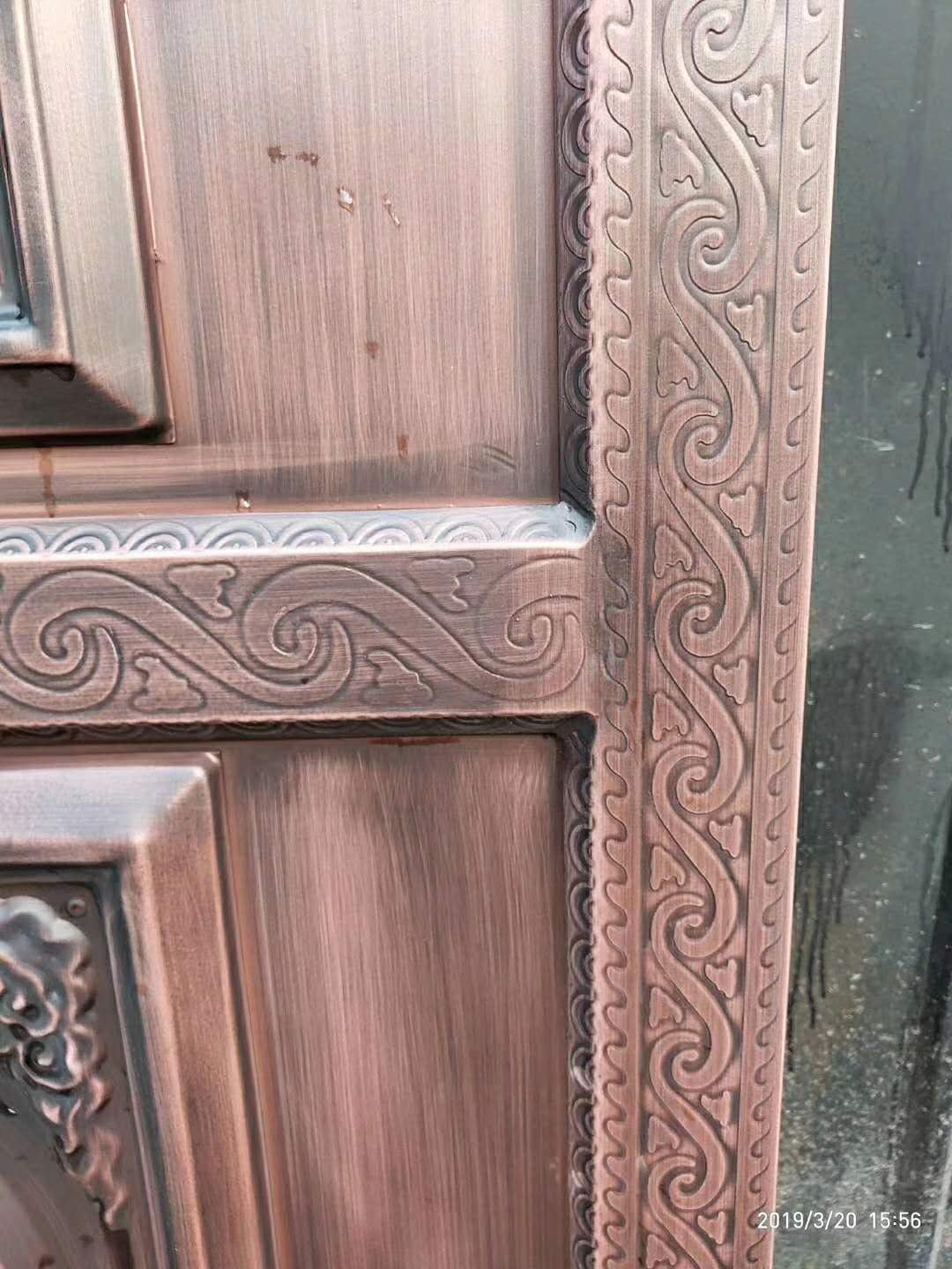 Embossed steel Pipes tubes for decoration